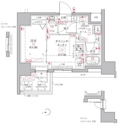 クレイシアIDZ上野の物件間取画像